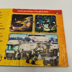 LEGO&reg; City 7741 Police Helicopter Instruction Manual ONLY Booklet 2008