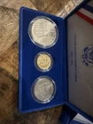 New ListingGOLD COIN United States Liberty Coins 1886 - 1986  Three-Coin Proof Set w/Case