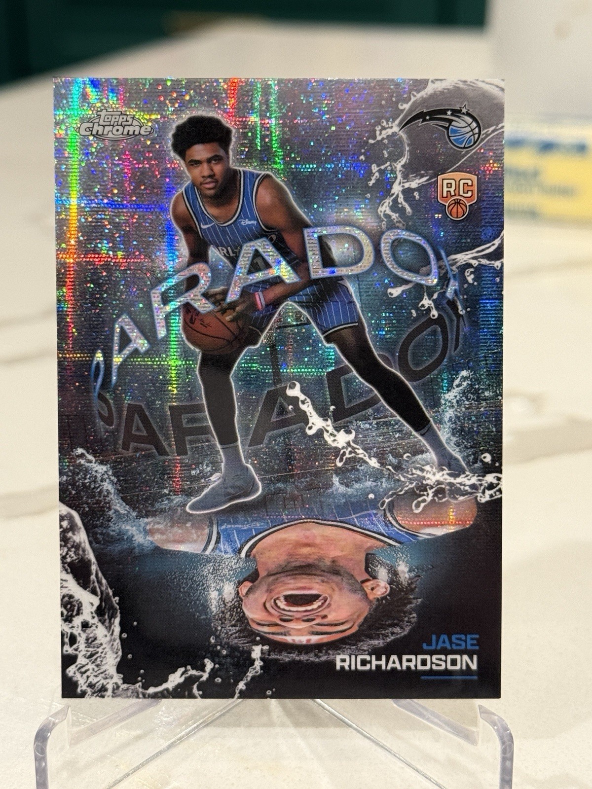 2025-26 Topps Chrome Basketball Jase Richardson Rookie Paradox SSP Case Hit PX30