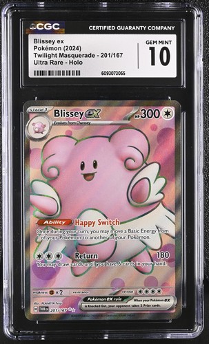 Blissey ex graded CGC 10 for sale on eBay