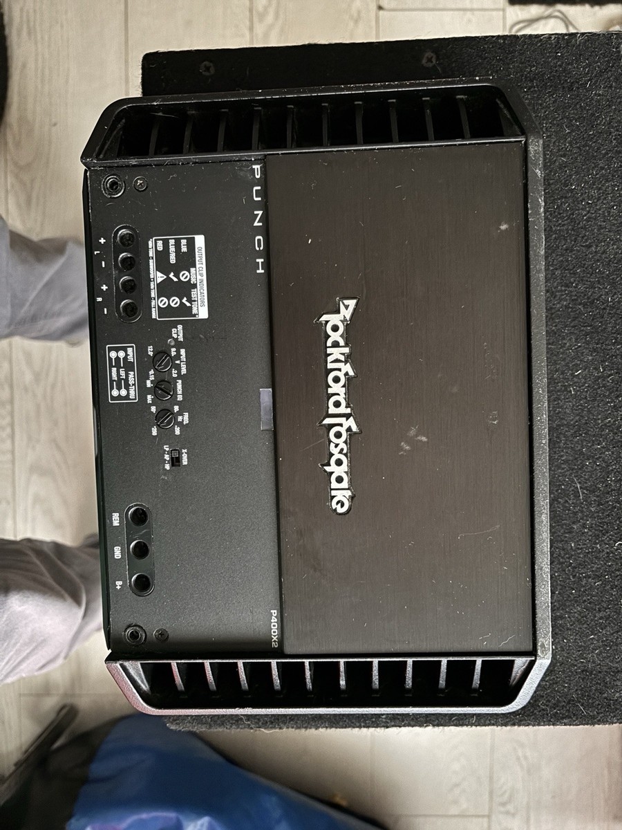 カーオーディオ Rockford Fosgatde PUNCH P400-2 Amazon.com: Rockford Fosgate P400X2 Punch 2-Channel