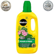 Miracle-Gro Pour And Feed Liquid Plant Food, 1l | Free Postage | 5.90 per litre