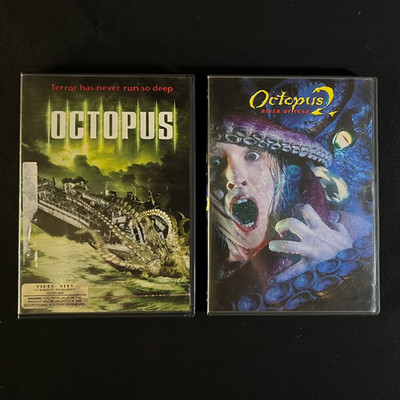 Octopus & Octopus 2: River Of Fear DVD LOT RARE & OOP Monster - Horror Movies