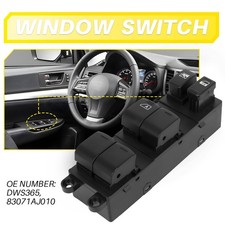For 2010-12 Subaru Legacy Outback Driver Left Master Power Window Control Switch For 2010-12 Subaru Legacy Outback Driver Left Master Power Window Control Switch