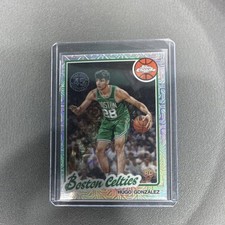 Topps 1980-81 Chrome Silver Pack Hugo González Rookie Boston Celtics #TC-HG