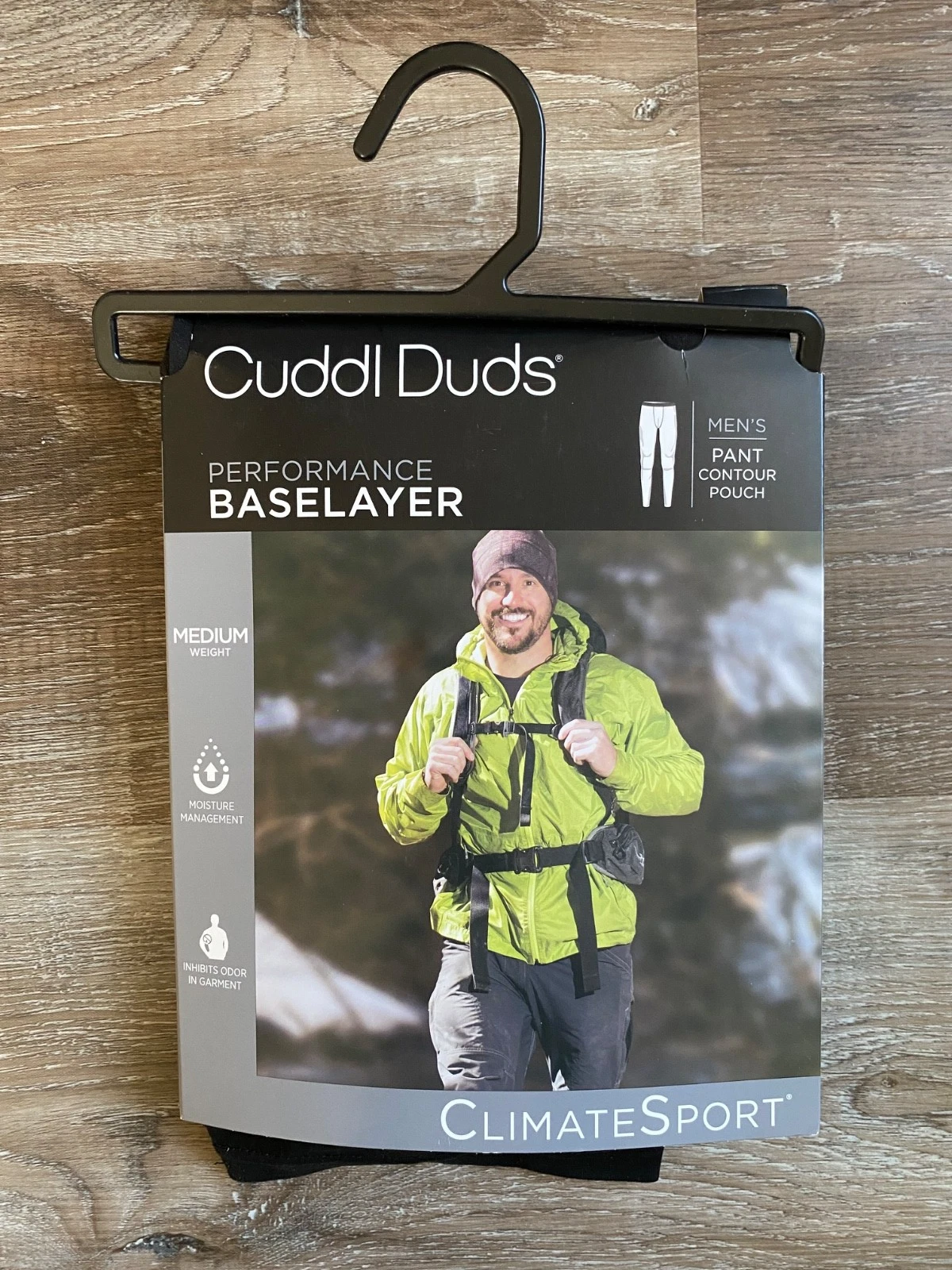 CUDDL DUDS~NEW~Men's ClimateSport Performance Baselayer Pants~Size XXL~Black~NWT