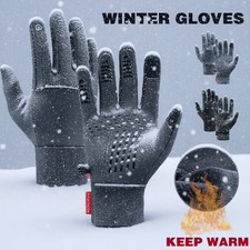 Winter Gloves Touch Screen Non-slip Thermal Windproof Warm Gifts for Men  Women