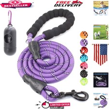 Comfortable 6FT Dog Leash with Heavy Duty Reflective Material - Redefine Walks