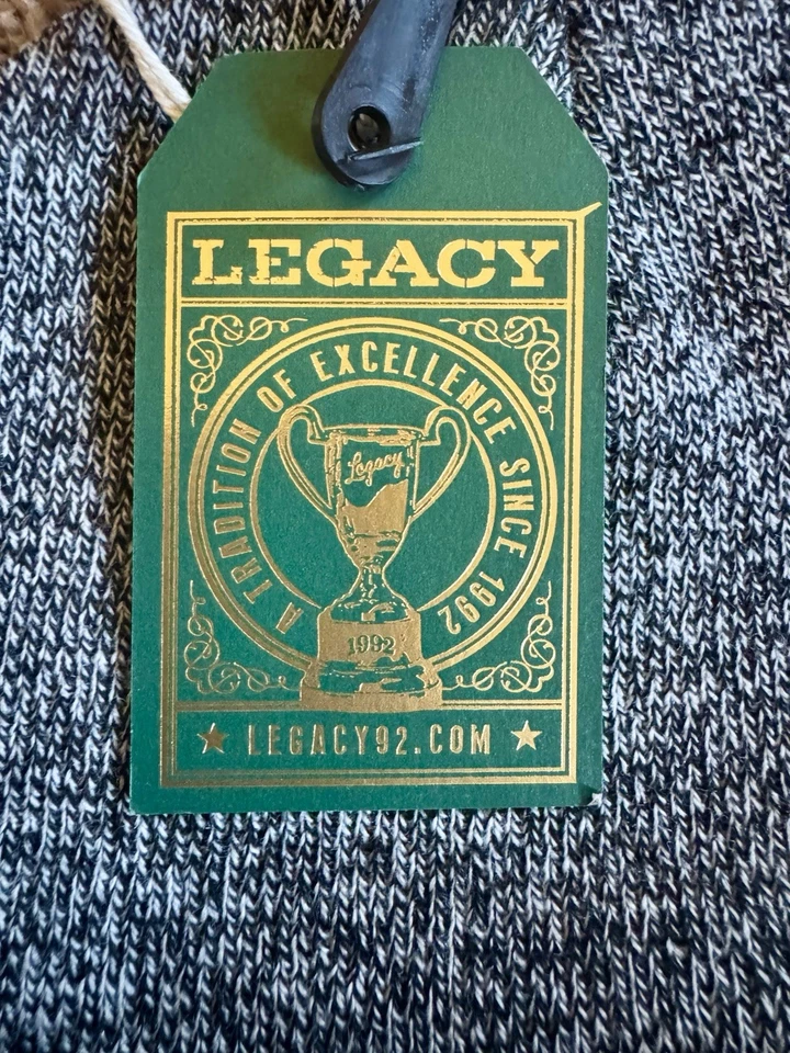 Gorro Wofford University Terriers League Legacy negro jaspeado Foto 3 de 4