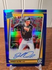 2021 Donruss Optic Jared Oliva Blue Prizm Rated Rookie RC Auto #14/75