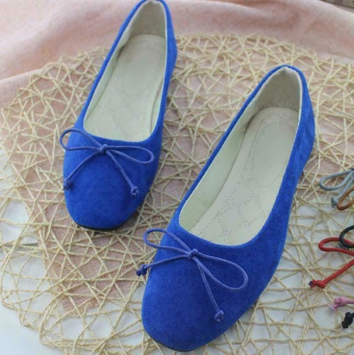 Casual Women's Ballet Ballerina Pumps Ladies Comfy Flats Slip On Loafers Shoes - Picture 14 of 25