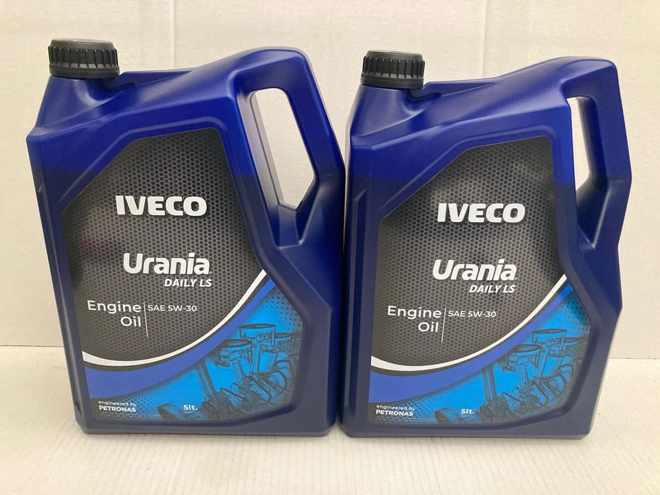 PETRONAS URANIA 9,49 €/l Iveco Urania Daily LS 5W-30 2 x 5 Ltr aceite de motor para Iveco CTR-No. 1510.D09