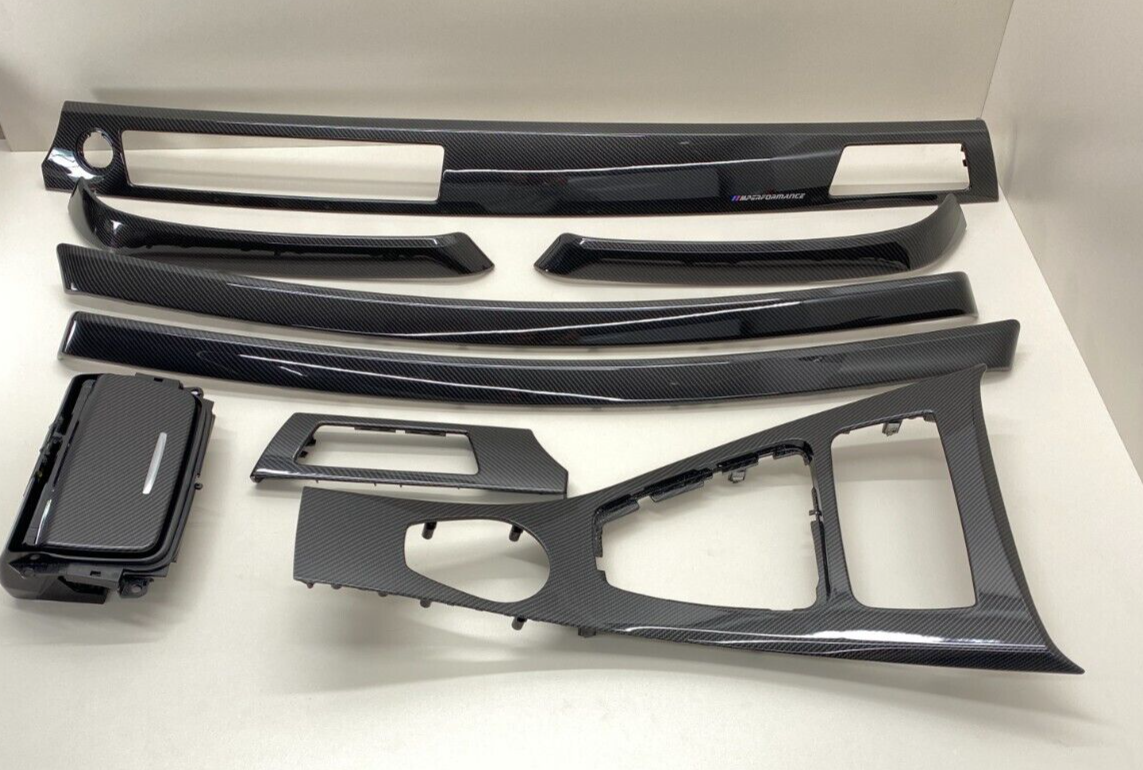 BMW E91 E90 INTERIOR TRIM CCC M Performance CARBON FULL SET 8