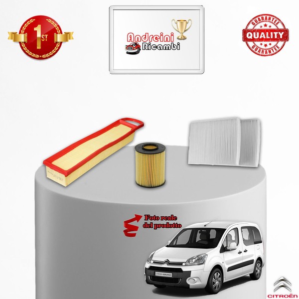 Wartungskit Filter Citroen Berlingo Ii 1.6 Vti 88KW 120PS Ab 2011-image