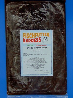 8x 500g Discus Powerfood, Diskusfood Frostfutter