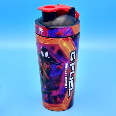 G Fuel Spider-Man Glitch Mix Collector's Box Metal Shaker Cup ONLY