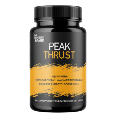 Peak Thrust - Male Enhancement Supplement, Virility Support - 90 Capsules