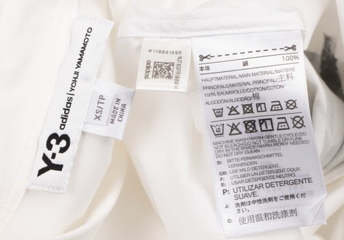 Y-3 15th Anniversary Back Logo Printed Long Shirt Size XS(K-117461) - Picture 12 of 12