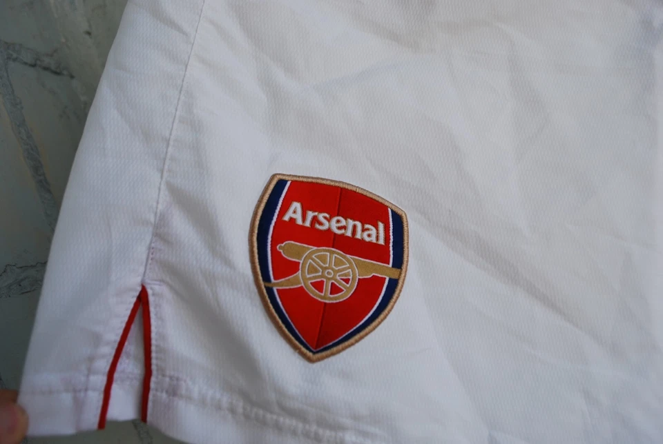 5/5 PANTALONES CORTOS ARSENAL LONDRES 2006 2007 FÚTBOL LOCAL NIKE talla XL HOMBRES BLANCO Foto 4 de 4