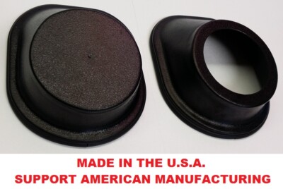 ANGLED JACK SPEAKER PODS ADAPTERS 6.5'' 6 1/2'' or 5.25'' SPEAKER MOUNT W/FLANGE