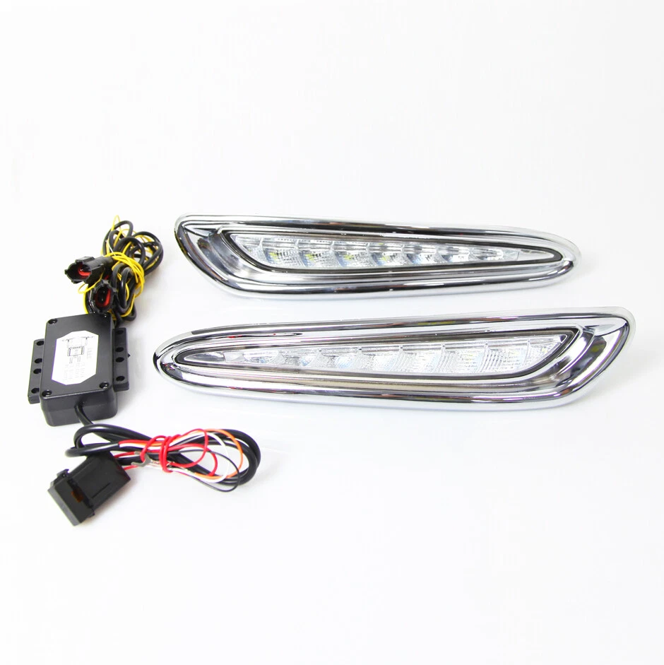 Par de luces LED de circulación diurna para coche Mazda 3 Axela DRL 2010-2013 Foto 2 de 4