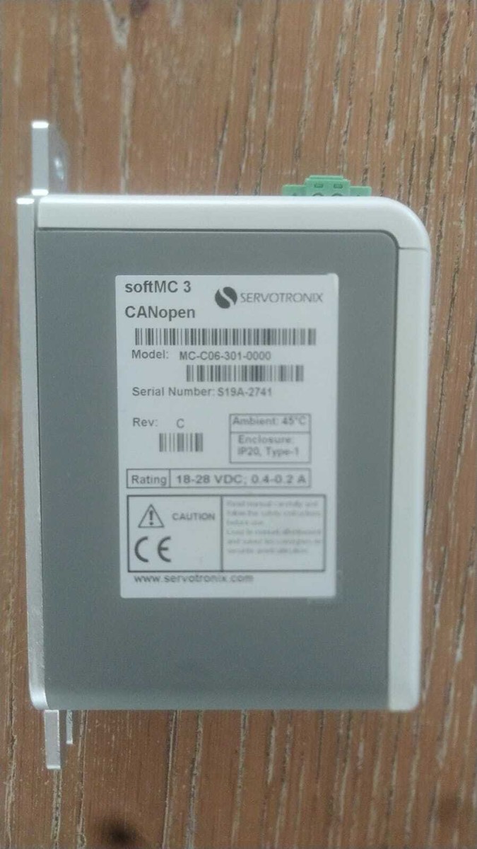 servotronix compact motion controller softMC MC-c06-301-0000