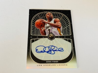 Derek Fisher Autograph Lakers sp signature auto 2019-20 Panini