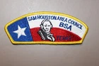 Boy Scouts of America BSA Patch Sam Houston Area Council Shoulder Texas