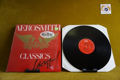 Aerosmith - Classics Live! II 1987 Arena Hard Rock CBS Schallplatte Vinyl LP NM