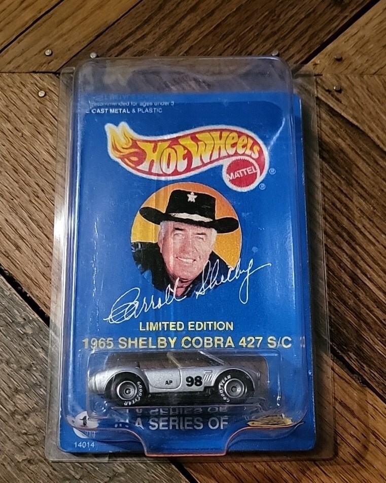 Hot Wheels 1965 Shelby Cobra 427 SC Tribute To Carroll Limited