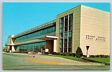 Flint Michigan~United States Post Office~Vintage Postcard