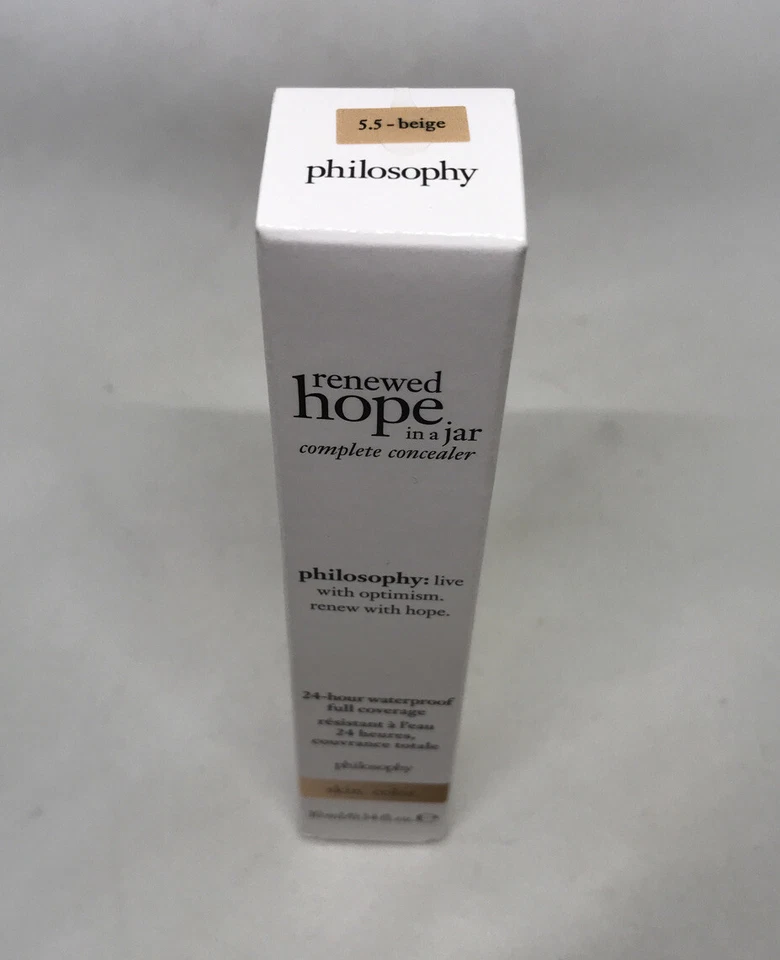 ФИЛОСОФИЯ ОБНОВЛЕННАЯ НАДЕЖДА В БАНКЕ ПОЛНЫЙ КОНСИЛЕР 5,5 БЕЖЕВЫЙ .34 УНЦИЙ 24 Ч ВОДЫ - Изображение 3 из 4