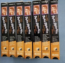 lot 7 VHS TAPES: The Best of The Dean Martin Variety Show BRAND NEW