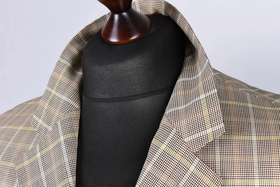 Jaqueta Blazer Clássica Hugo Boss x Loro Piana Hobbes Tamanho G / UK42 / EU52 / IT52 - Imagem 3 de 4