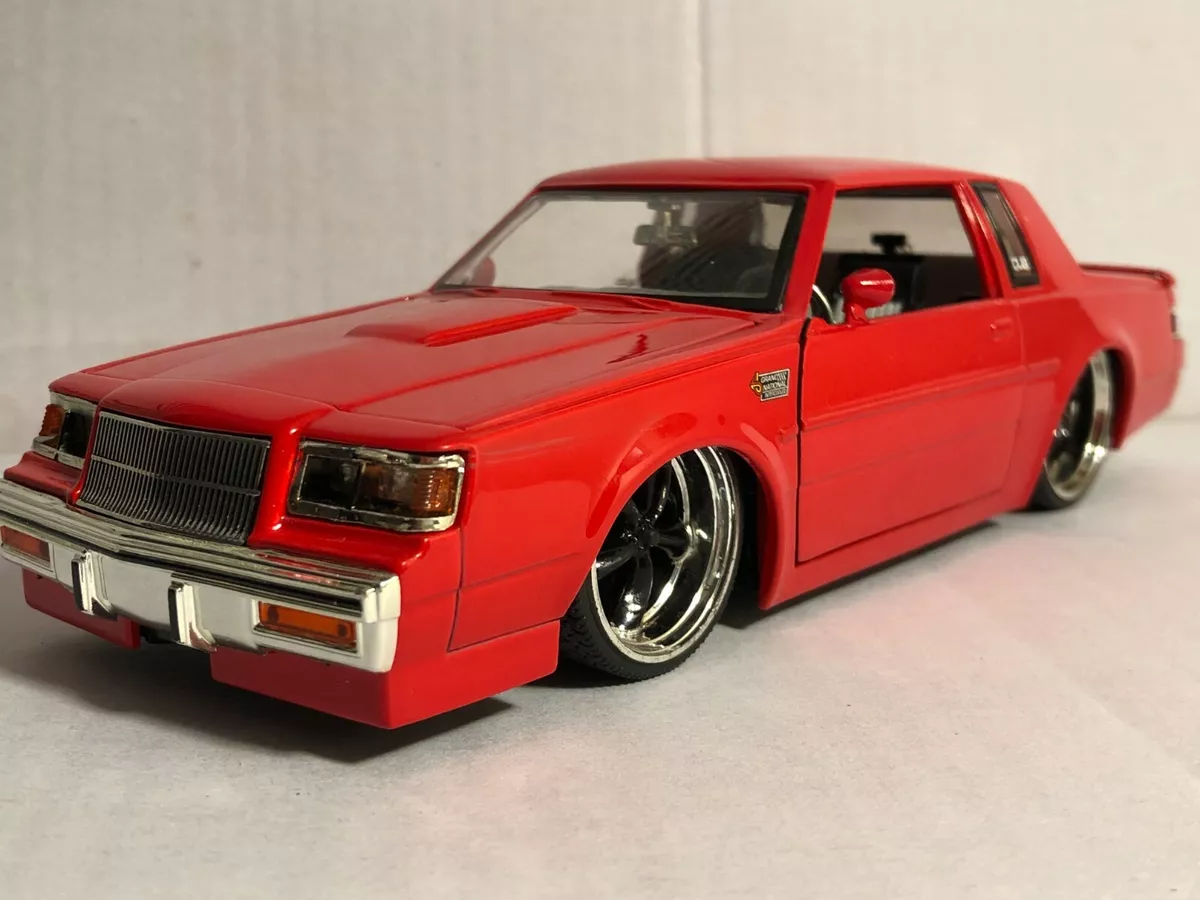 JADA DUB CITY 1987 BUICK GRAND NATIONAL 1:24 RED / BLACK WHEELS NEW NO BOX