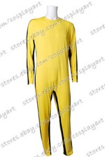 The Game of Death Bruce Lee Cosplay Costume Combat Yellow Jumpsuit Halloween