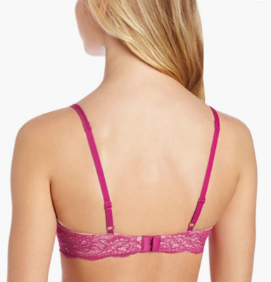 Maidenform Enthralled Embellished Lace Plunge Push-Up Bra #9407
