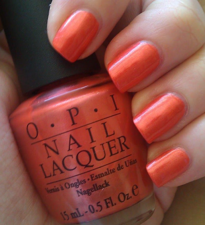 OPI Nail Polish NL B81 CONGALINE CORAL eBay