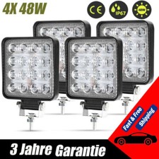 4x 48W Led Arbeitsscheinwerfer Offroad Schein...