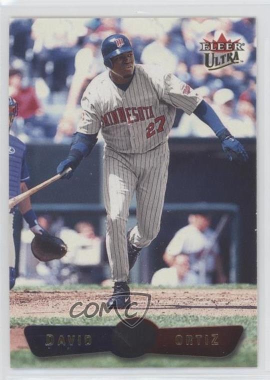 2002 Fleer Ultra David Ortiz #74 HOF 2a9