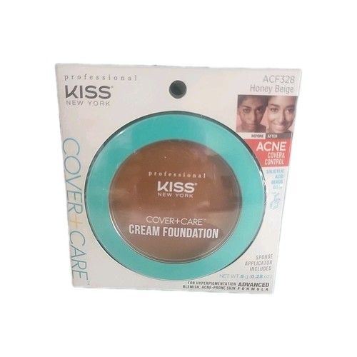 Kiss Professional New York COVER & CARE CREAM FOUNDATION - Honey Beige