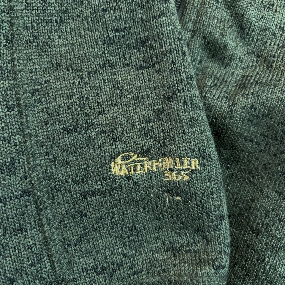 Chaqueta polar tejida Drake Waterfowl Heritage para hombre pequeña (sin etiqueta de talla) con cremallera completa Foto 4 de 4