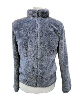 New Balance Fleecejacke Damen weich kuschelig Outdoor Wandern Trek City Oberteil UK Sm 