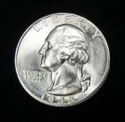 1948-P WASHINGTON QUARTER - SUPERB GEM BU - 90% SILVER