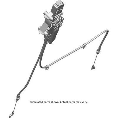 Genuine GM Rear Passenger Side Seat Recliner Actuator 23169393