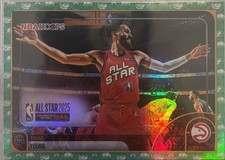 2025-26 Topps NBA Hoops ALL STAR Bball Border Rainbow Foil Insert Trae Young