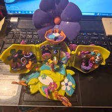 Vintage 2001 Polly Pocket Flower Fairies Blossom Boutique Playset - 1 Doll