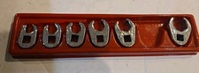 Snap-On 3/8 Drive SAE CrowsFoot Set - 3/8 to 3/4, 6 Pc Missing 11/16