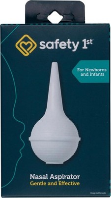 Safety 1st Nasal Aspirator, White, One Size Baby - New in Box
