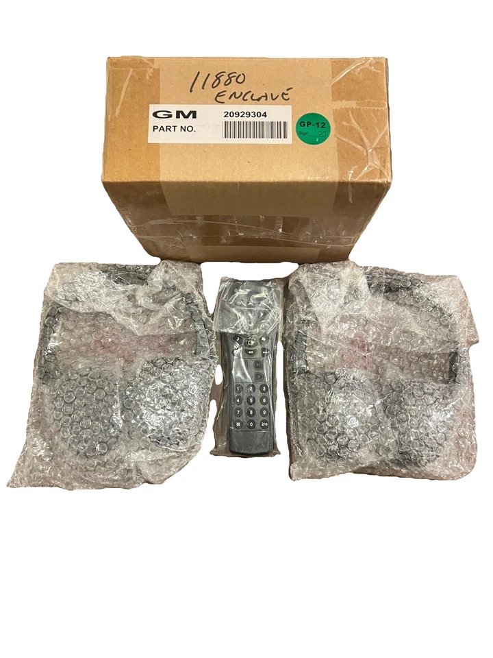 GM CADILLAC CHEVROLET GMC 2007-2014 auriculares buick y control remoto OEM 20929304 Foto 2 de 3